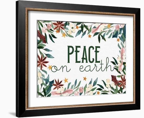 Peace on Earth-Kim Allen-Framed Art Print