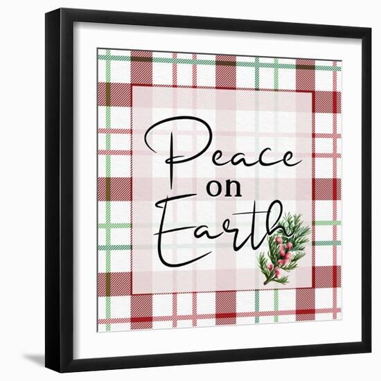 Peace on Earth-Kim Allen-Framed Art Print