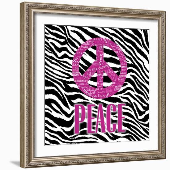 Peace On Earth-OnRei-Framed Art Print