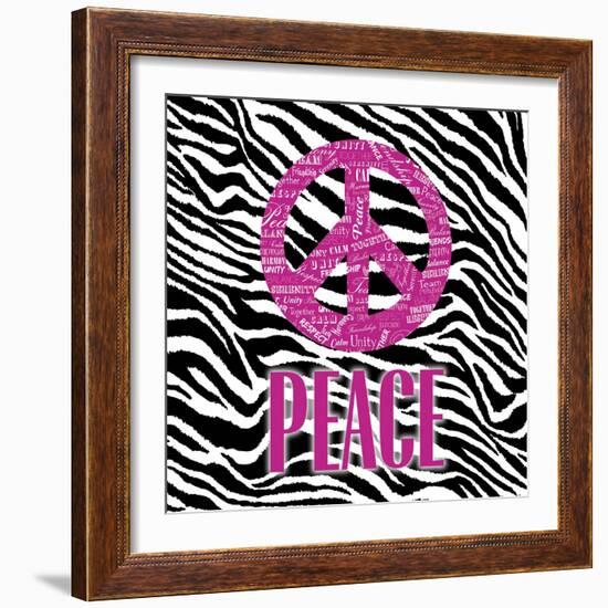 Peace On Earth-OnRei-Framed Art Print