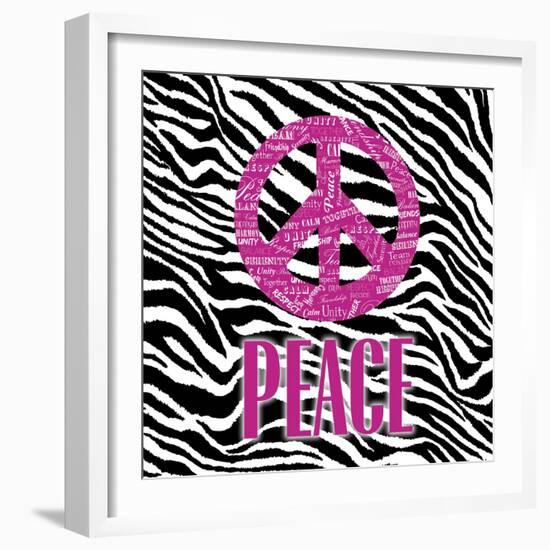 Peace On Earth-OnRei-Framed Art Print