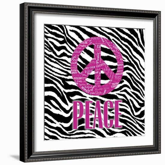 Peace On Earth-OnRei-Framed Art Print