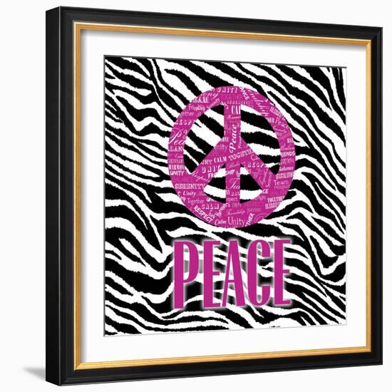 Peace On Earth-OnRei-Framed Art Print