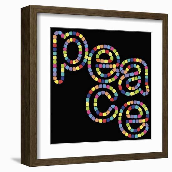 Peace-Out-Mali Nave-Framed Giclee Print