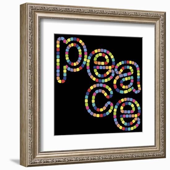 Peace-Out!-Mali Nave-Framed Art Print