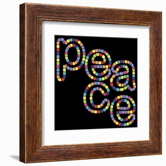 Peace-Out!-Mali Nave-Framed Art Print