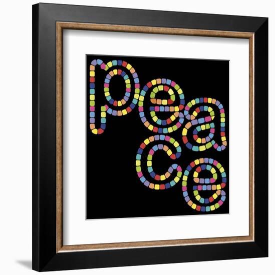 Peace-Out!-Mali Nave-Framed Art Print