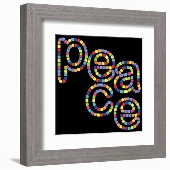 Peace-Out!-Mali Nave-Framed Art Print