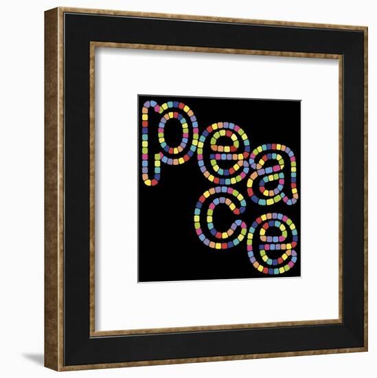 Peace-Out!-Mali Nave-Framed Art Print