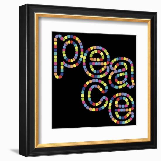 Peace-Out!-Mali Nave-Framed Art Print