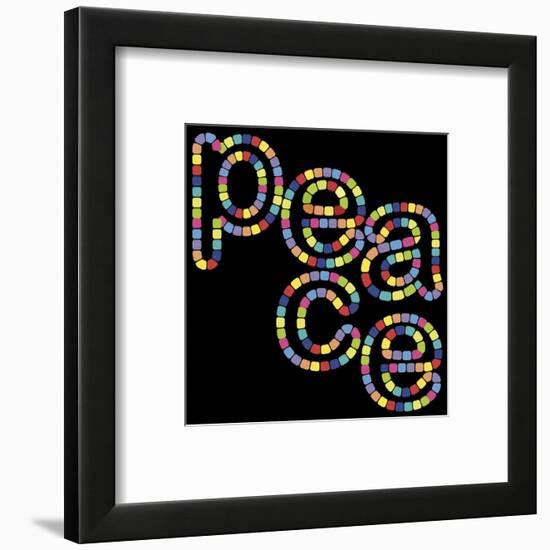 Peace-Out!-Mali Nave-Framed Art Print