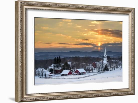 Peace over Peacham-Michael Blanchette-Framed Photographic Print