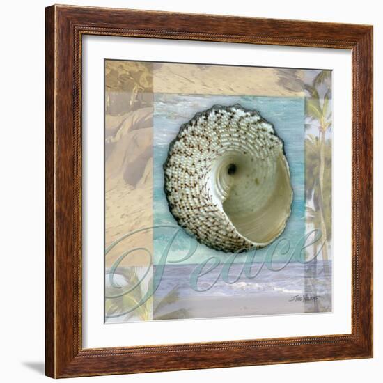 Peace Shell-Todd Williams-Framed Art Print