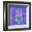 Peace sign (green)-Kem Mcnair-Framed Art Print