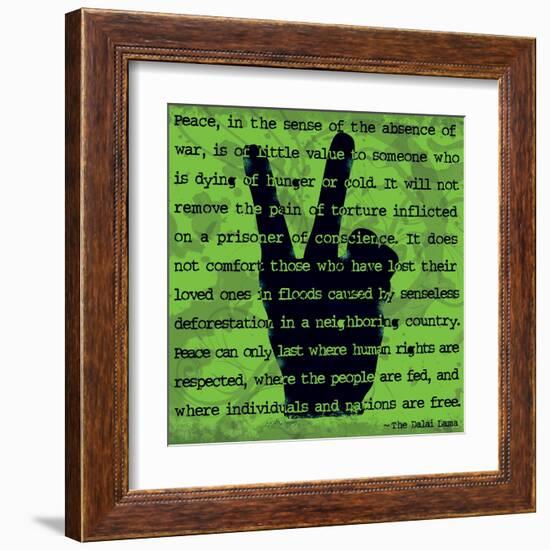 Peace Sign II-Sylvia Murray-Framed Art Print