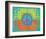 Peace Sign Quilt II-Alan Hopfensperger-Framed Art Print