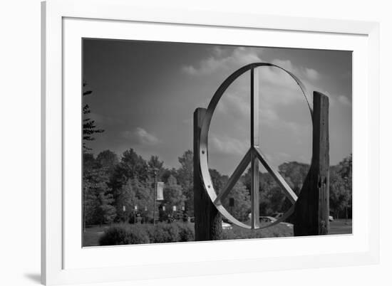 Peace Sign Woodstock Hall of Fame Poster-null-Framed Photo