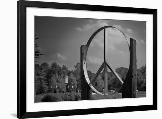 Peace Sign Woodstock Hall of Fame Poster-null-Framed Photo