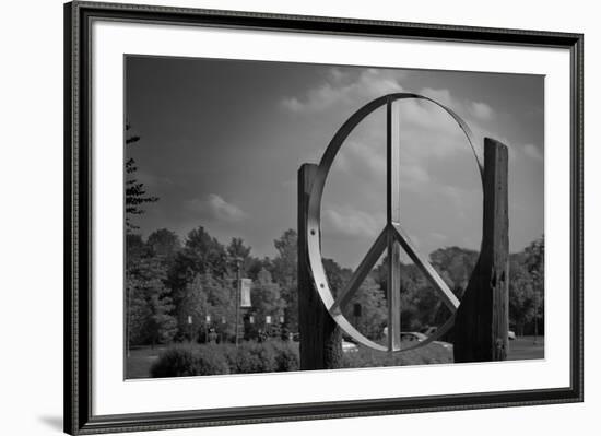 Peace Sign Woodstock Hall of Fame Poster-null-Framed Photo