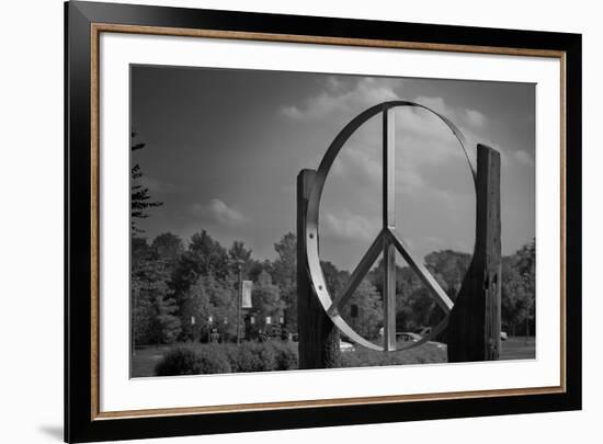 Peace Sign Woodstock Hall of Fame Poster-null-Framed Photo