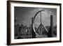 Peace Sign Woodstock Hall of Fame Poster-null-Framed Photo