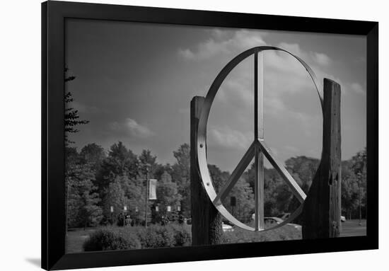 Peace Sign Woodstock Hall of Fame Poster-null-Framed Photo