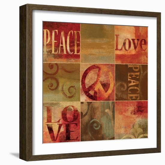 Peace Sign-Luke Wilson-Framed Art Print