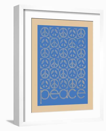 Peace - The Strike of 1969 - Anti Vietnam War Protest, Vintage Political Poster, 1968-Pacifica Island Art-Framed Art Print