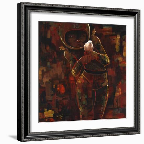 Peace Thirteen-Aaron Jasinski-Framed Art Print