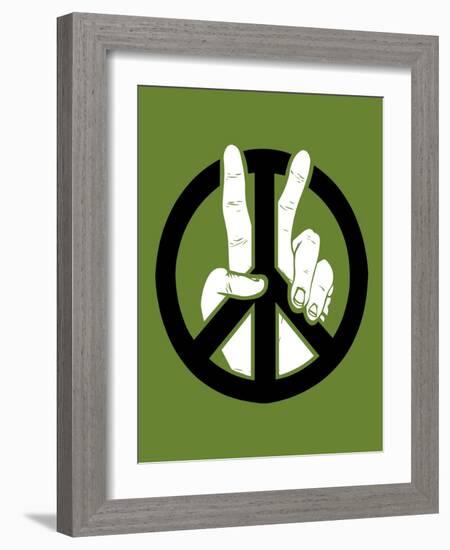 Peace to the 2nd Power-Steven Wilson-Framed Giclee Print