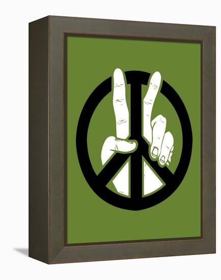 Peace to the 2nd Power-Steven Wilson-Framed Premier Image Canvas