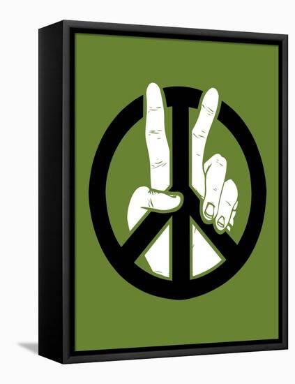 Peace to the 2nd Power-Steven Wilson-Framed Premier Image Canvas