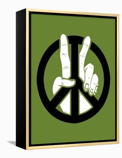 Peace to the 2nd Power-Steven Wilson-Framed Premier Image Canvas