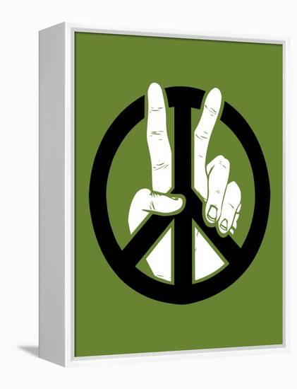 Peace to the 2nd Power-Steven Wilson-Framed Premier Image Canvas