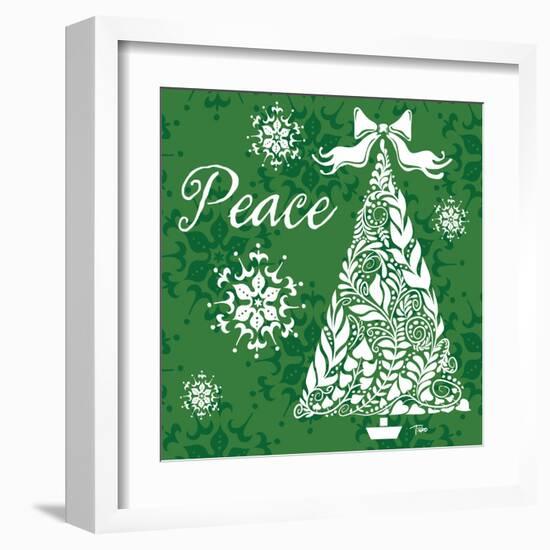 Peace Tree-Teresa Woo-Framed Art Print