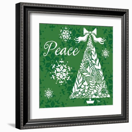 Peace Tree-Teresa Woo-Framed Art Print