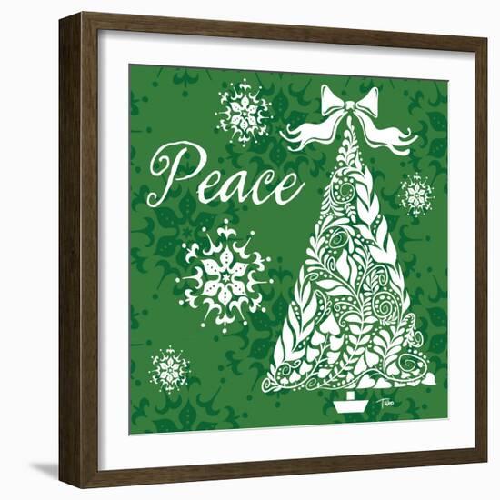 Peace Tree-Teresa Woo-Framed Art Print