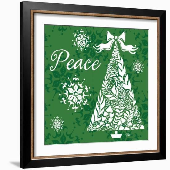 Peace Tree-Teresa Woo-Framed Art Print