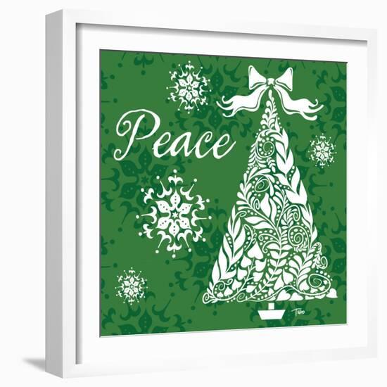 Peace Tree-Teresa Woo-Framed Art Print