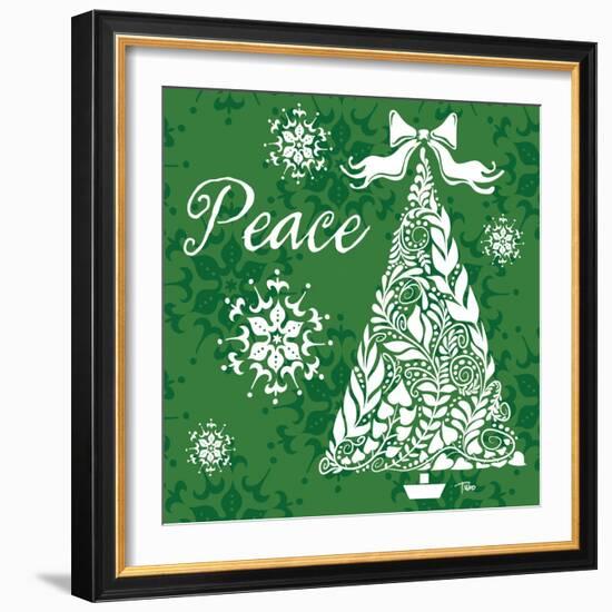 Peace Tree-Teresa Woo-Framed Art Print