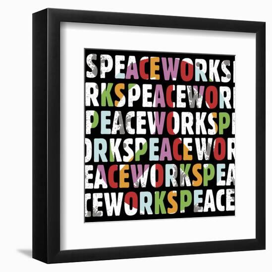 Peace Works-Erin Clark-Framed Art Print