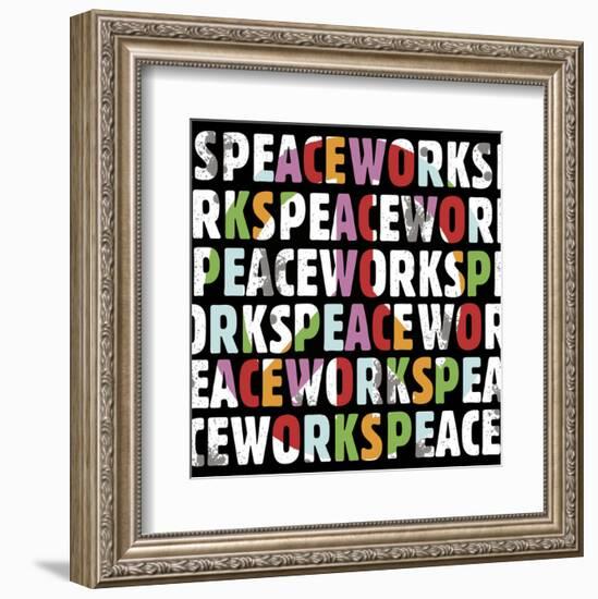 Peace Works-Erin Clark-Framed Art Print