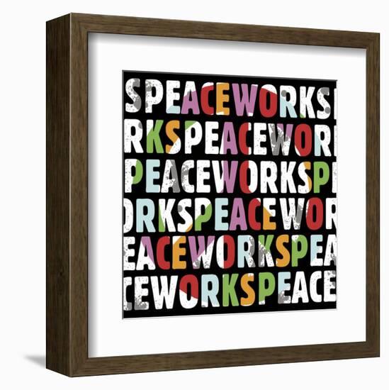 Peace Works-Erin Clark-Framed Art Print