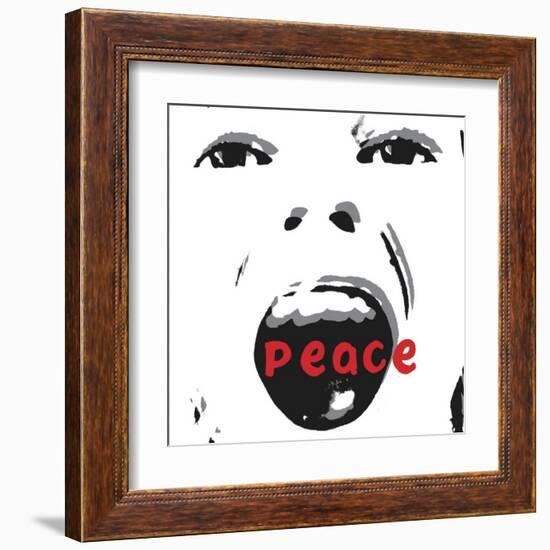 Peace-Erin Clark-Framed Art Print