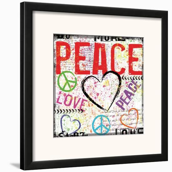 Peace-Louise Carey-Framed Art Print