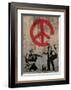 Peace-Banksy-Framed Art Print