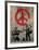 Peace-Banksy-Framed Giclee Print