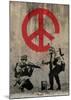 Peace-Banksy-Mounted Giclee Print