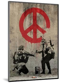Peace-Banksy-Mounted Giclee Print