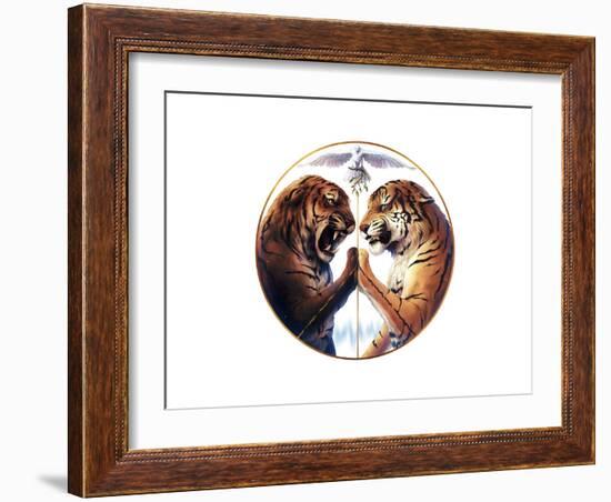 Peace-JoJoesArt-Framed Giclee Print